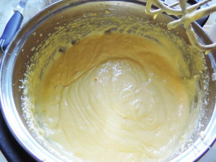 Кофейный пирог с черникой