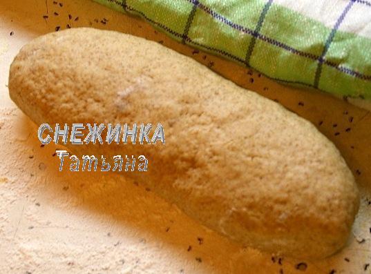 Ароматный хлебец на кефире с грецкими орехами