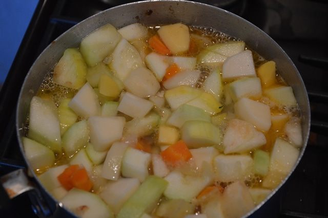 Суп-пюре из кабачка