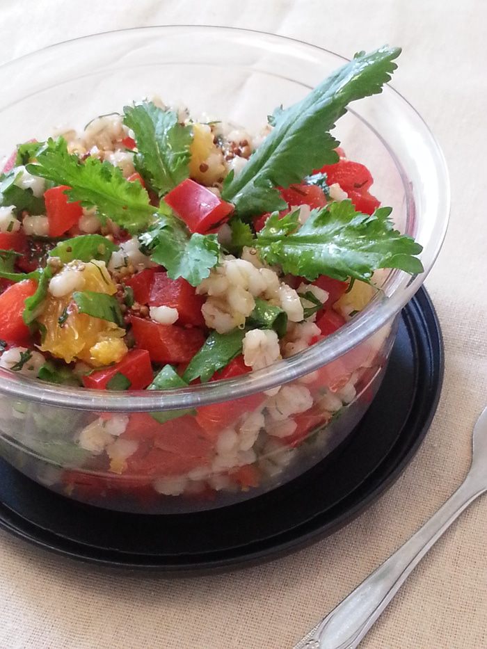 Ячменный салат