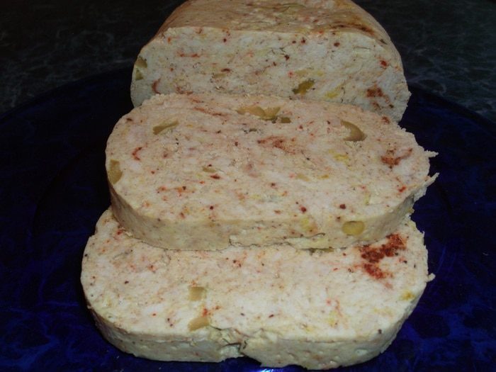 Домашняя куриная колбаска