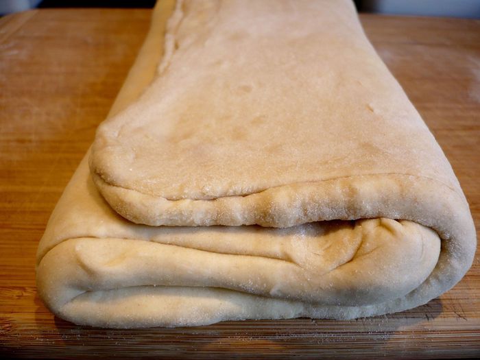 Похлебка с семгой и шпинатом под домашним слоеным тестом &amp;quot;Очарована, околдована&amp;quot;