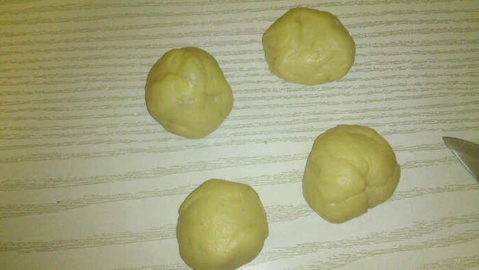 Пирожки с капустой (тесто из хлебопечки)