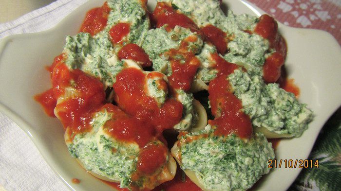 Фаршированная паста в итальянском стиле