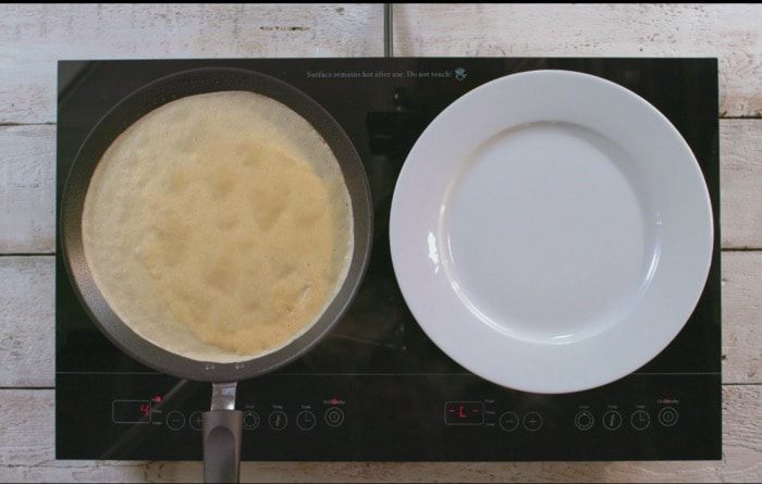 Блинчики с яблоками