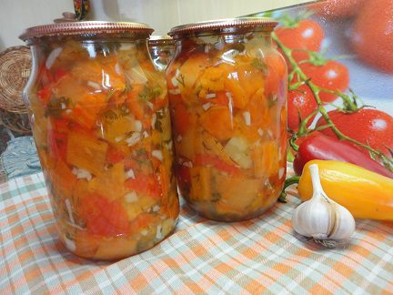 Салат из болгарского перца