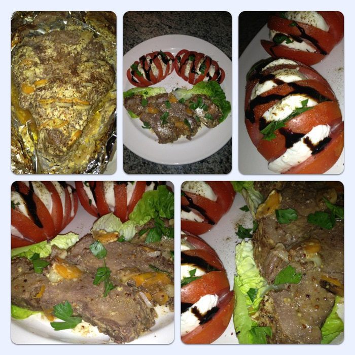 Говядина, запеченная в фольге