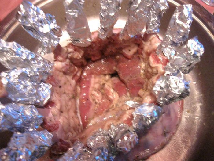 Корона из каре ягненка