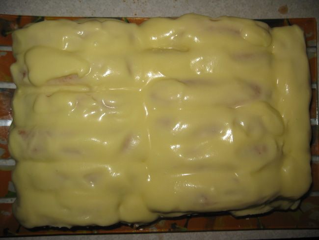 Тирамису-торт &amp;quot;Черно-белая зима&amp;quot;