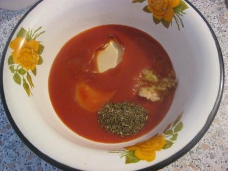 Томатно-ржаной хлеб