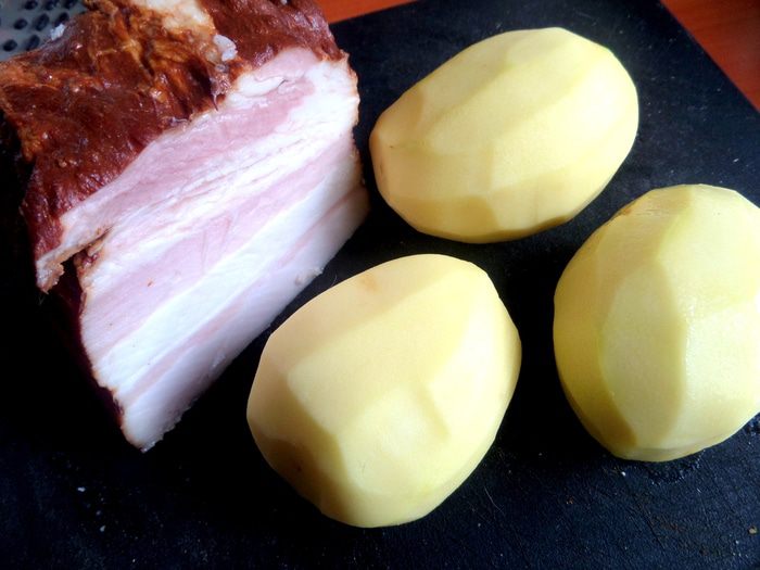 Каша с картошкой по-латышски