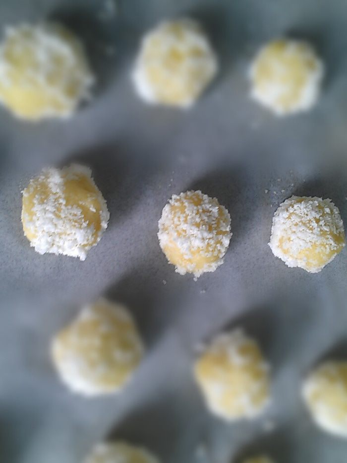 Кокосовое печенье