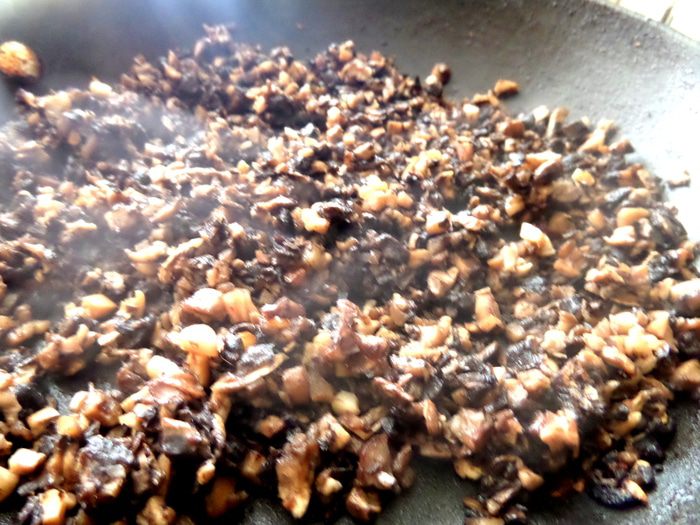 Сливочный жульен с ветчиной и грибами