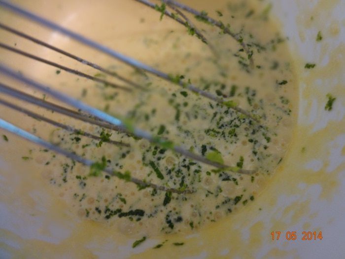 Нежный ореховый пирог с лаймом и кокосом