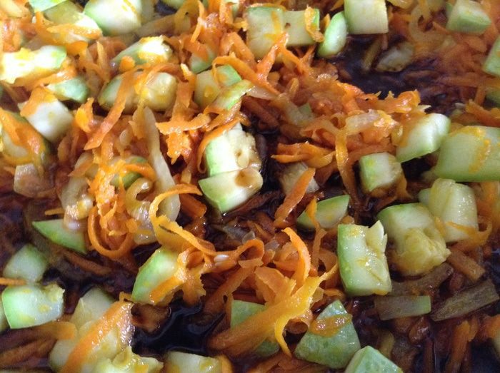 Кускус с кабачками