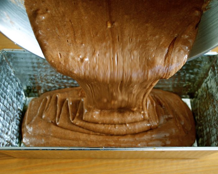 Кекс на шоколадно-ореховой пасте