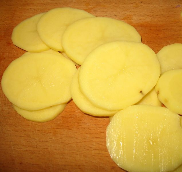 Картофель с овощами