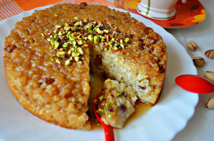 Рисовый карамельный пудинг &amp;quot;Сладкое утро&amp;quot;