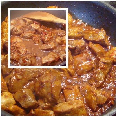 Кассероль под хрустящей корочкой из поленты