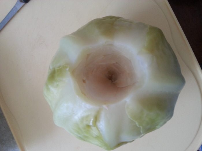 Обычные голубцы + хороший способ подготовки капустных листьев