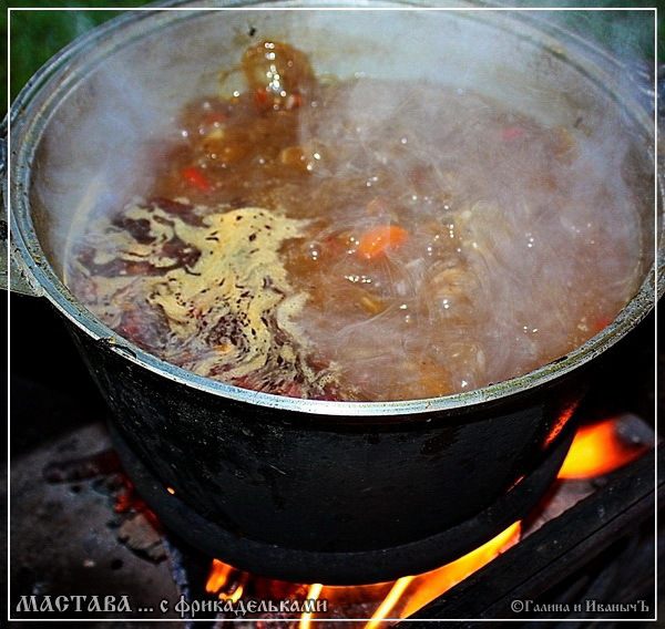 Суп &amp;quot;Мастава с фрикадельками&amp;quot;