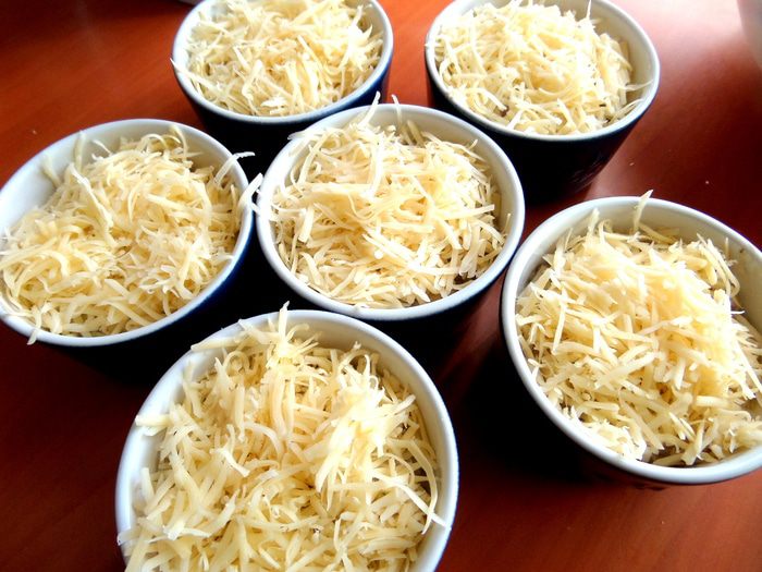 Сливочный жульен с ветчиной и грибами