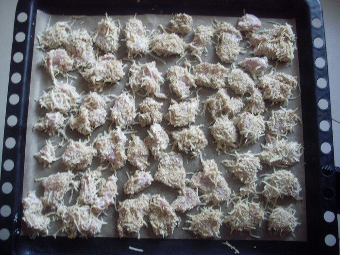 Наггетсы в сырной корочке