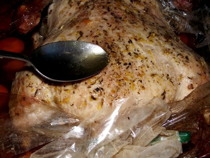 Утка в апельсиновом маринаде