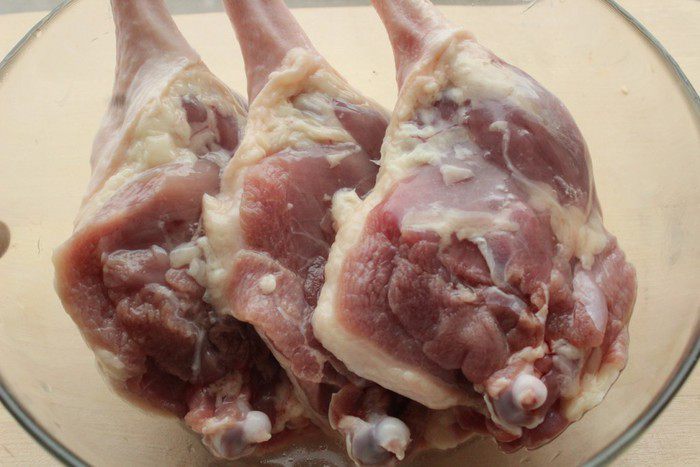 Утка в глинтвейн-маринаде