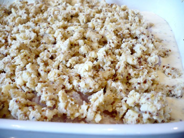 Запеченная рыбка под шубой из пармезана и хлебной крошки