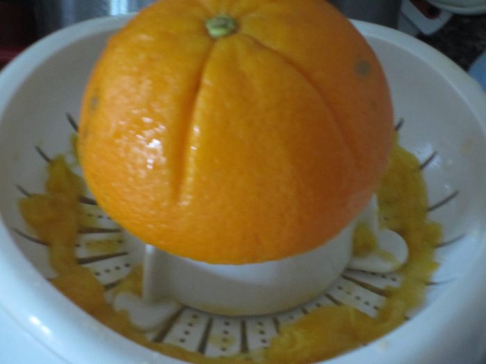 Творожный кекс с апельсиновым соком