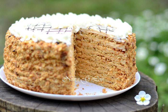 Арахисовый торт &amp;quot;Коровка&amp;quot;