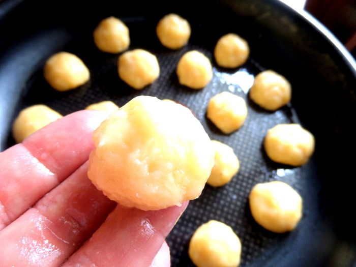 Сырное заварное печенье &amp;quot;Солнечные зайчики&amp;quot;