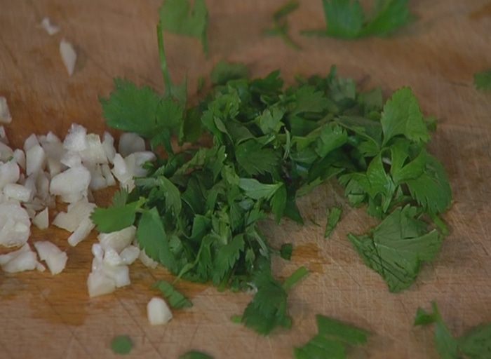 Овощи-гриль с кускусом 