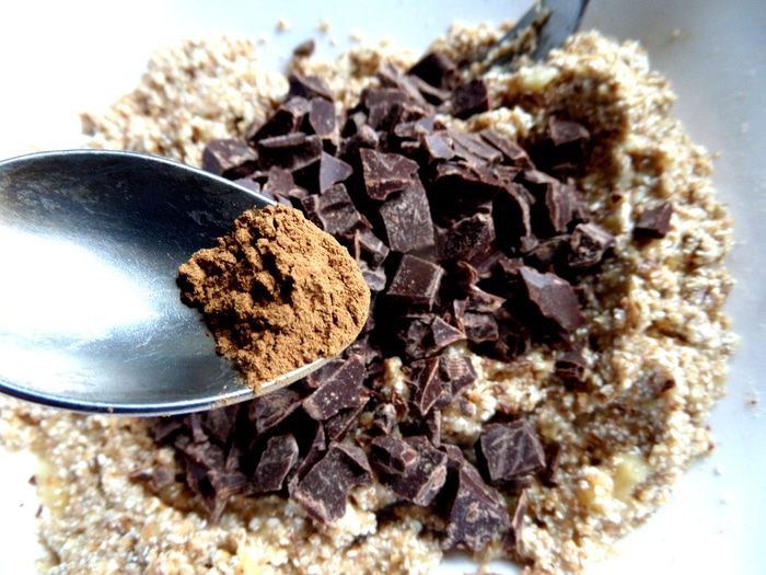 Овсяное печенье без муки и яиц