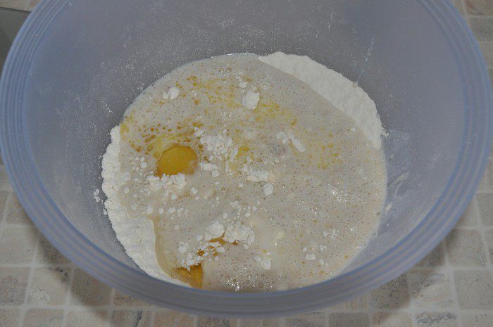 Пирог из пирожков «Дружная семейка»