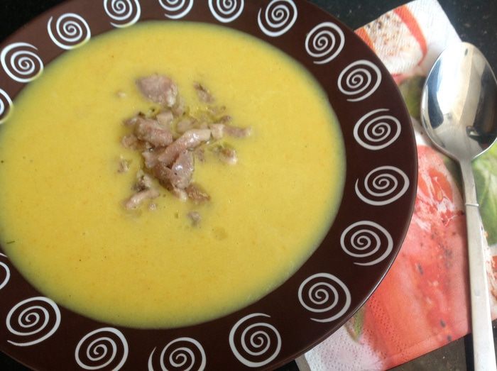 Суп-пюре из цветной капусты