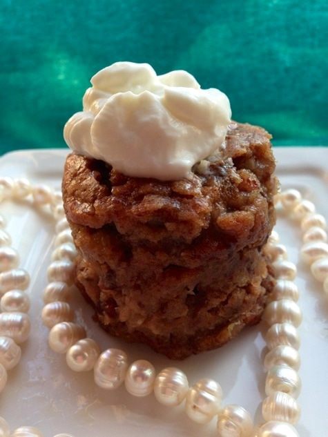 Пудинг &amp;quot;Грех чревоугодия&amp;quot; с финиками и орехами под апельсиново-коньячным соусом 