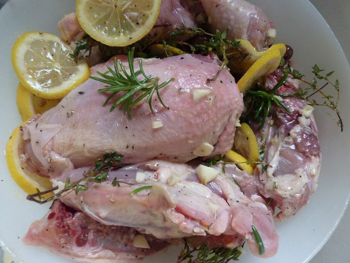 Лимонная курица