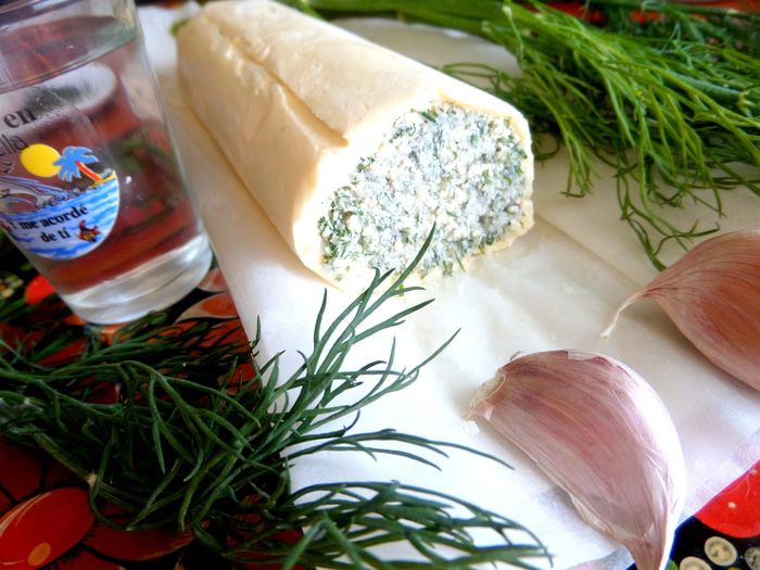 Сливочное масло с начинкой из краба и зелени (для Елены Ковач)