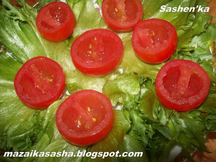 Салат &amp;quot;Греческий&amp;quot; фуршетный вариант