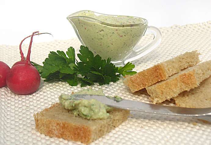 Творожная закуска с редиской