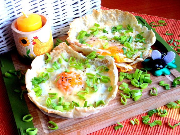 &amp;quot;Глазунья&amp;quot; в съедобной тарелке