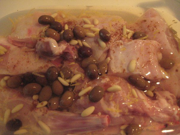 Кролик в кисло-сладком соусе