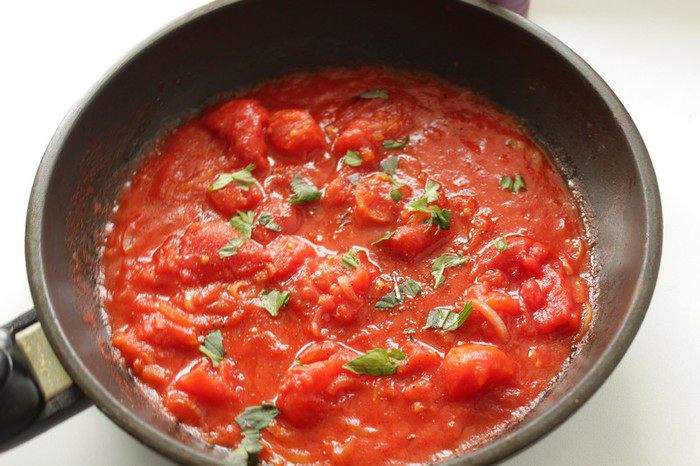 Запеченные картофельные шарики с фаршем