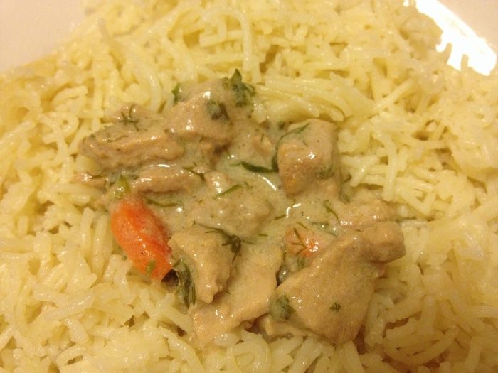 Нежнейшая телятина в сметанном соусе