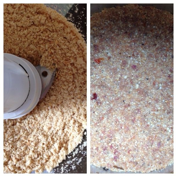 Закусочный творожно-томатный чизкейк с базиликовым курдом