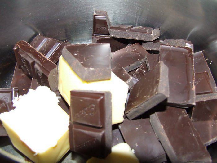 Шоколадный фондан