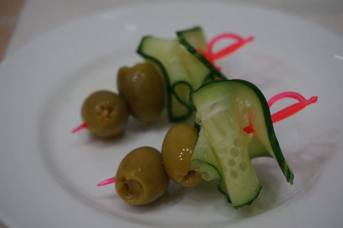 Летний томатно-огуречный коктейль