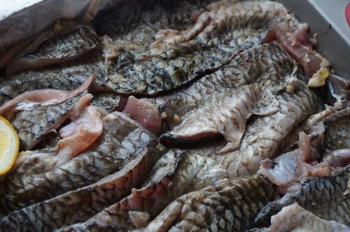 Филе карася в духовке